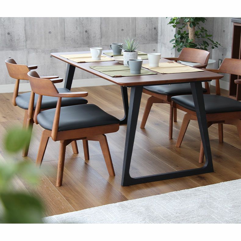 テーブルに掛けられる 回転 ダイニングチェア 回転チェア 2脚セット