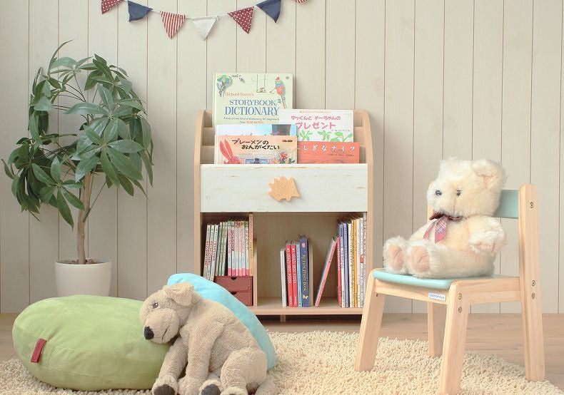 学童用品・ランドセル・その他 | 絵本ラックLAK-7055BS B ランドキッズ