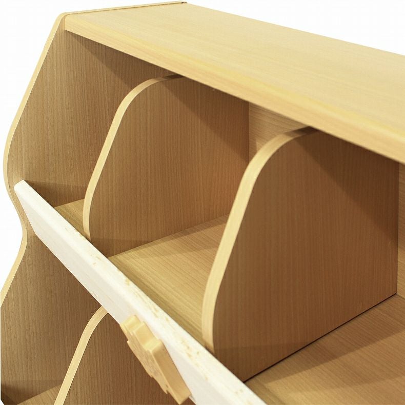 おもちゃラックLAK-7080R ランドキッズ