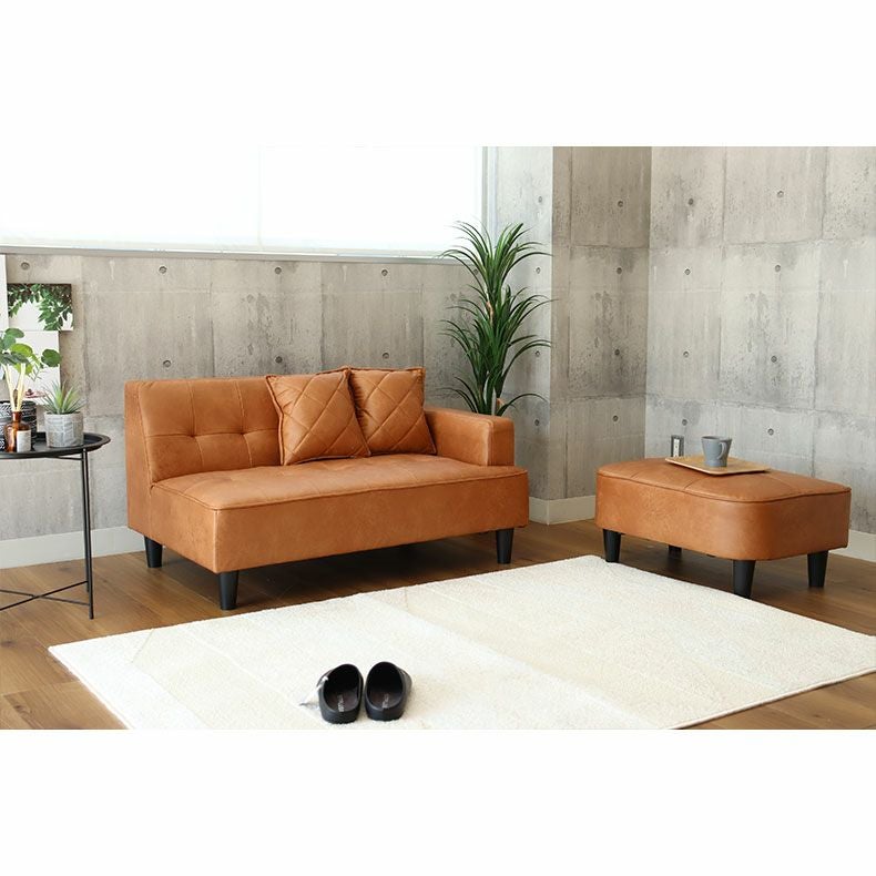 2から3人掛け 2人用ソファ+スツール オリオン