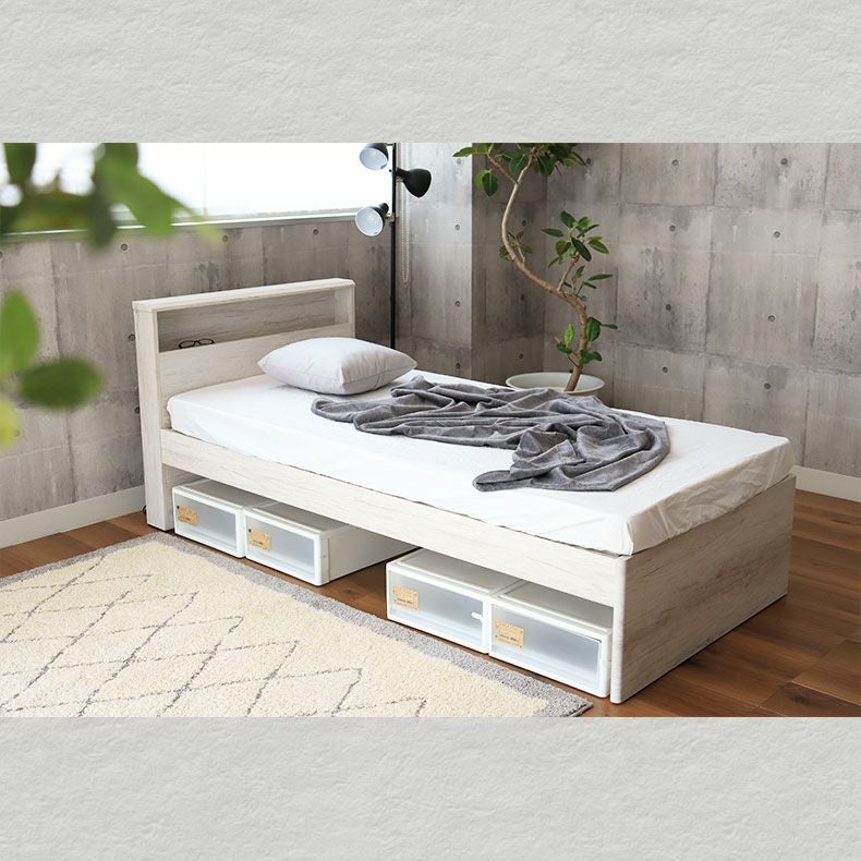 シングル ハイベッド すのこ床板 ロクサー