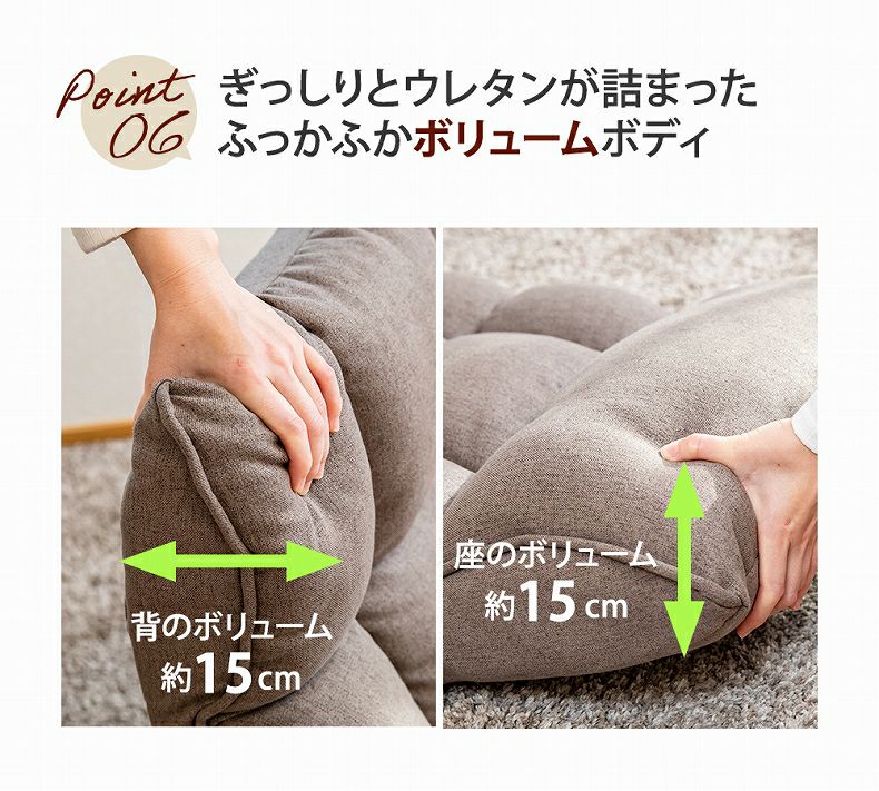 通販限定】腰が整う座椅子 肘付きタイプ リフレ