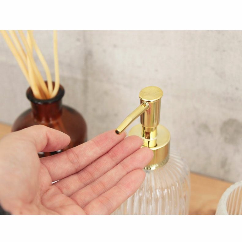 ディスペンサー＆タンブラー 2点セット ヴェール