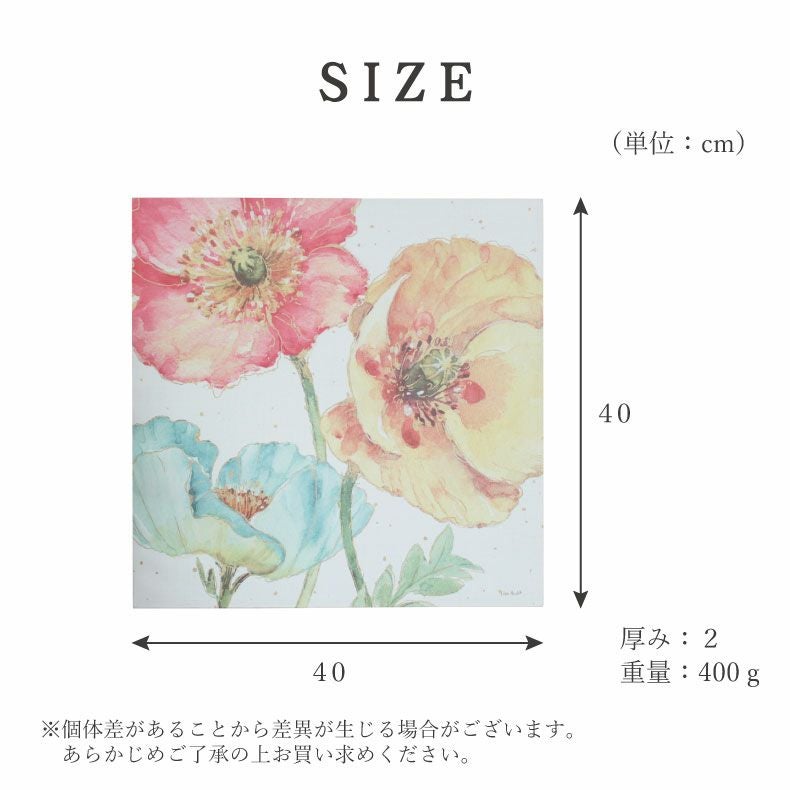 キャンバスアート フラワー2