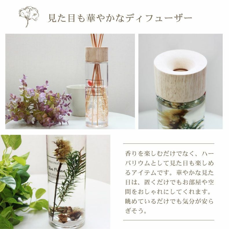 リードディフューザー 2本セット フルーリ