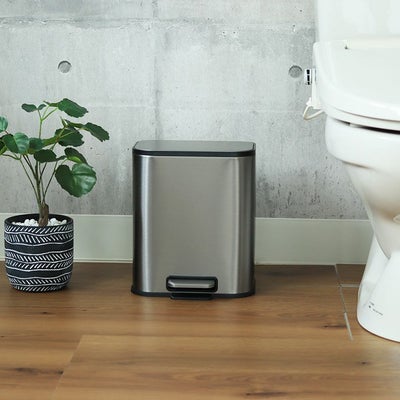 5L ステンレス ダストボックス レクトのサムネイル