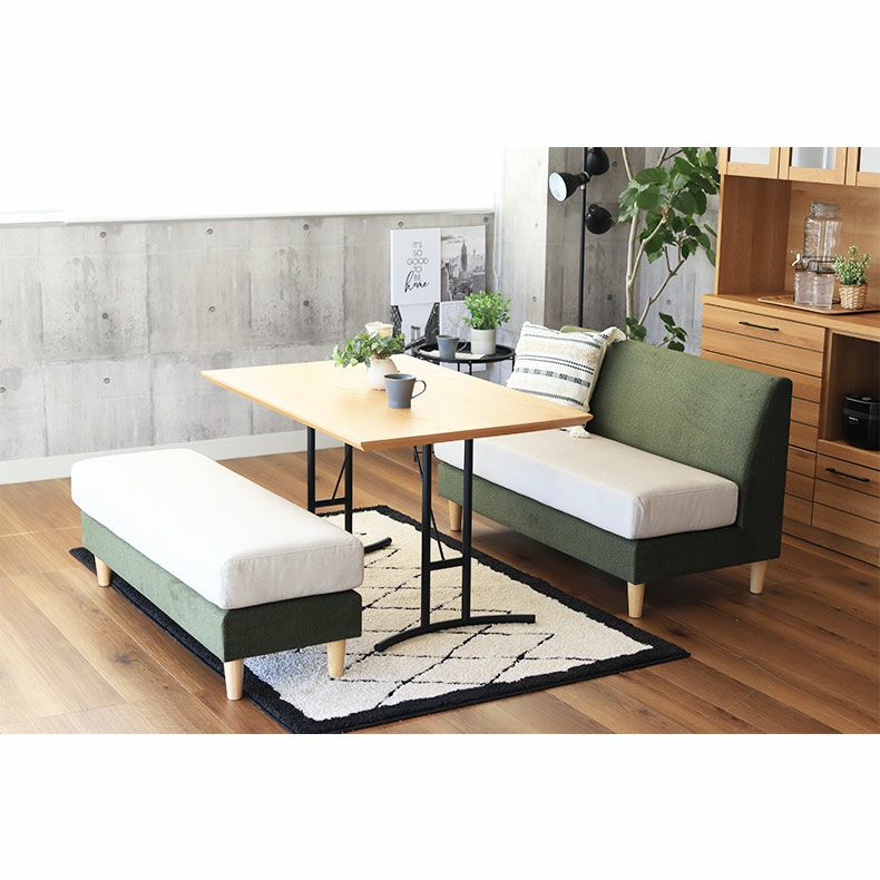 LDソファセット ダイニングソファ ペット 撥水 おしゃれ ベンチ エイダ