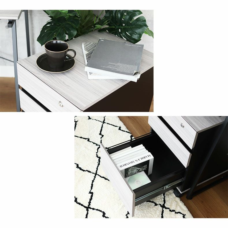 鍵付きワゴン クレイス