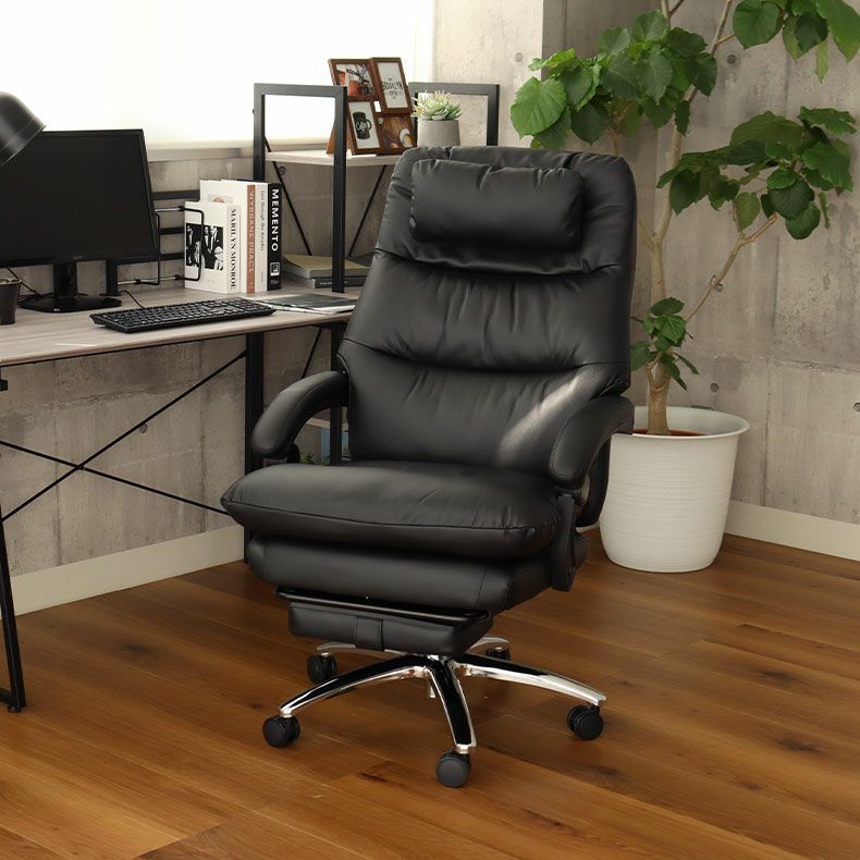 本革デスクチェア オフィスチェア エルド