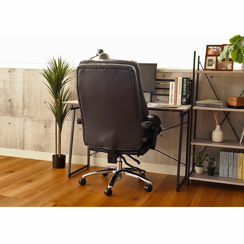 本革デスクチェア オフィスチェア エルド