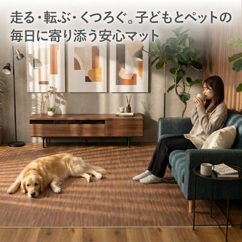 約2畳 36枚セット 30x30 木目調 ジョイントマット