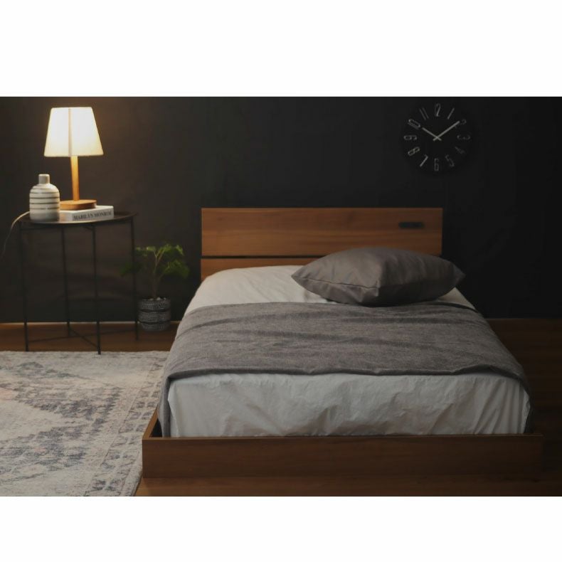 ベッドフレーム | 【数量限定】ベッドフレーム ダブル フロアベッド ローベッド すのこ 北欧 おしゃれ ノルモ（フラット）