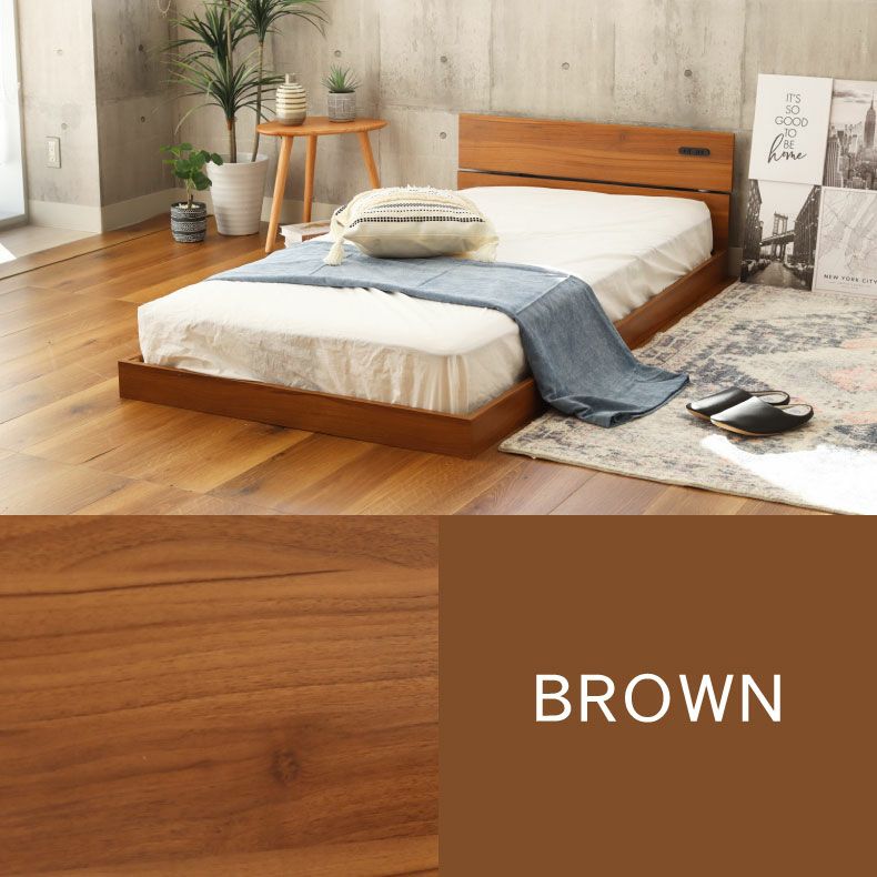 ベッドフレーム | 【数量限定】ベッドフレーム ダブル フロアベッド ローベッド すのこ 北欧 おしゃれ ノルモ（フラット）