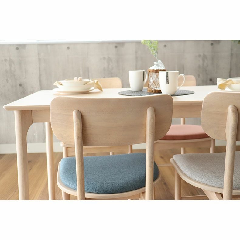 ダイニングチェア チェア 2脚セット パステルカラー 北欧 木製 アーチェ