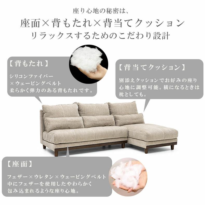 おしゃれなカウチソファ | カウチソファ ユニオン