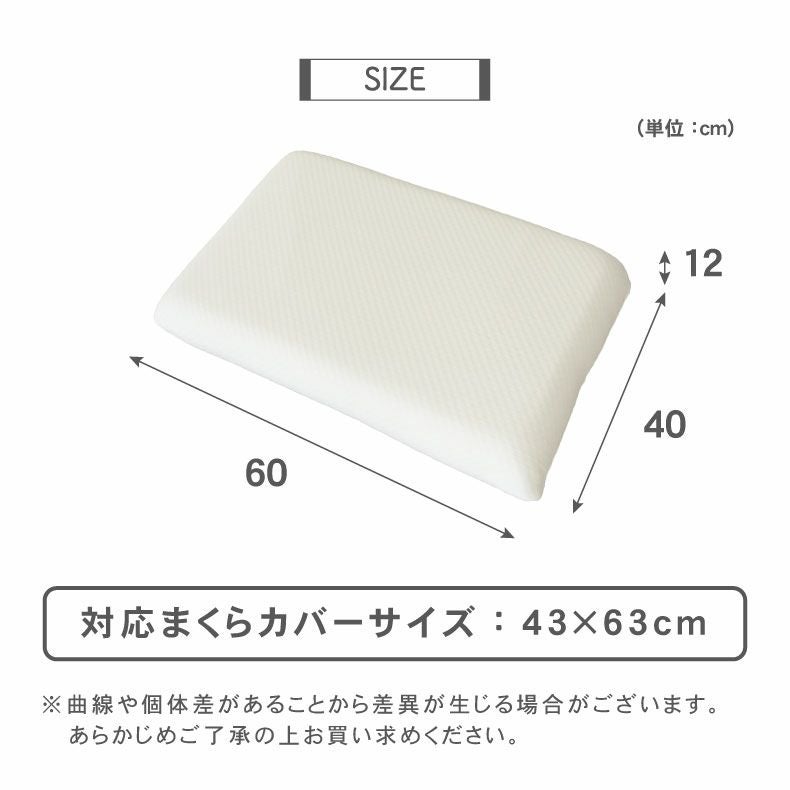 まくら | 40×60cm 低反発枕 マナスリーパー２