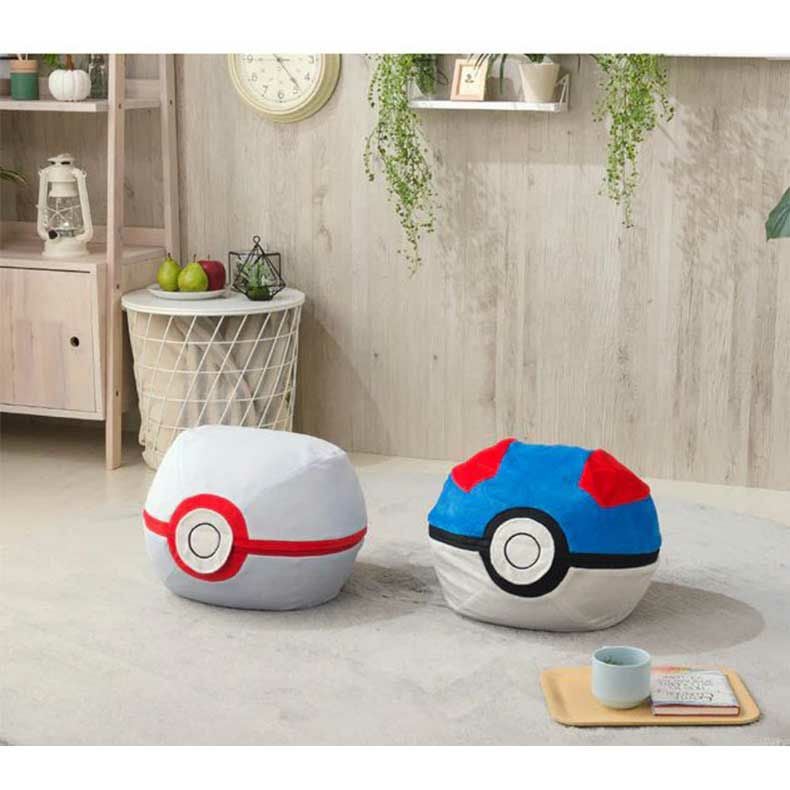 ビーズクッション | 【送料無料】ポケモン オットマン モンスターボール(ポケットモンスター)
