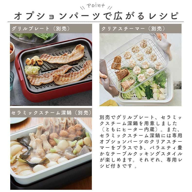 recolte（レコルト） ホットプレート RHP-1