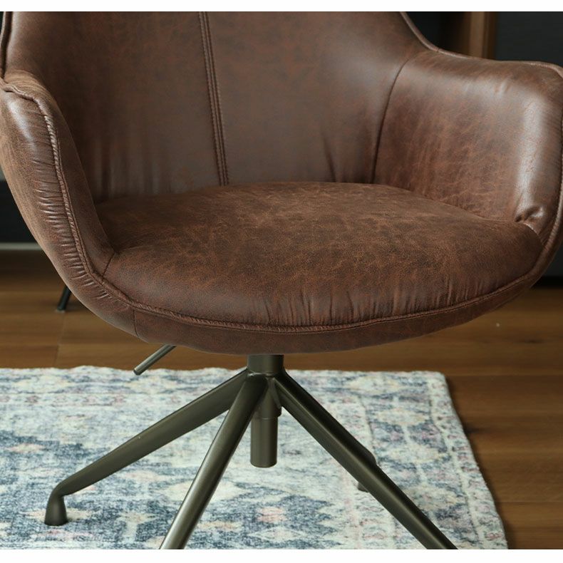 肘付き昇降回転チェア トマス