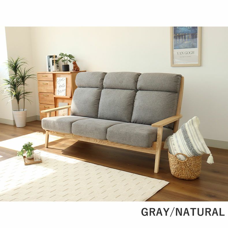 撥水 3人掛け ソファ ニーナS