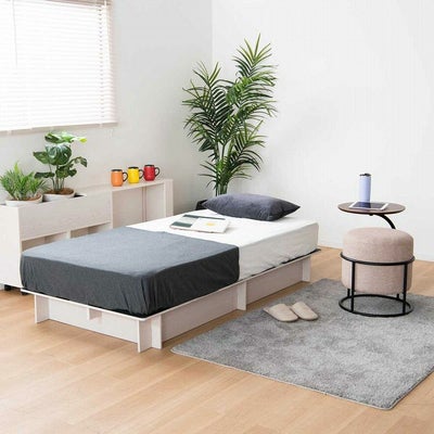 【通販限定】収納ベッド 210 ロータイプ ウメールのサムネイル