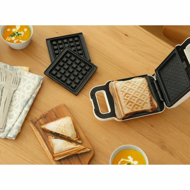 2way ホットサンドメーカー ヘスティ