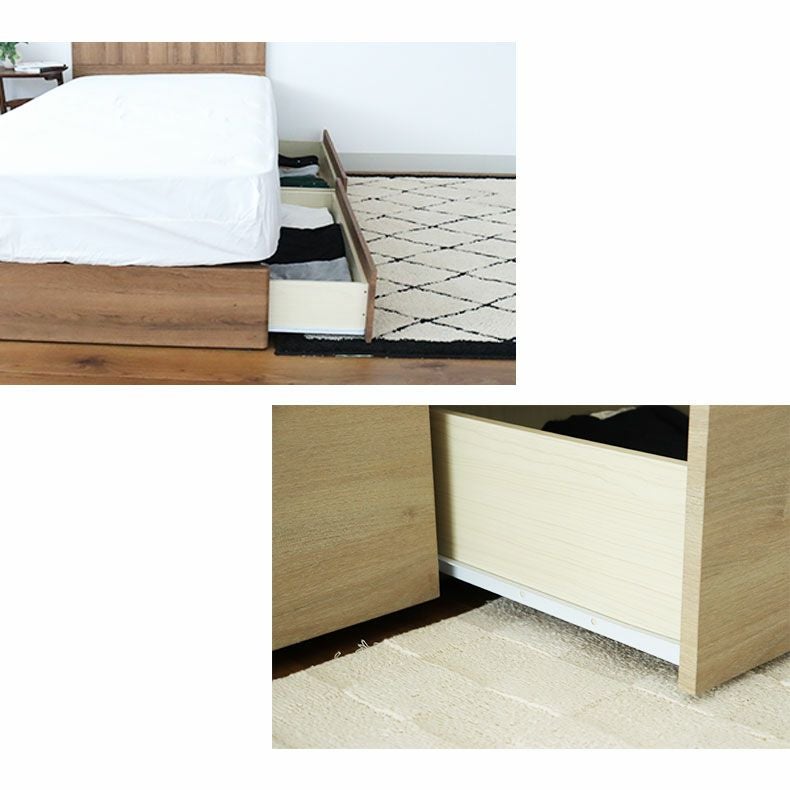 ベッド MIチョイス2 布床板＆引出 ロス