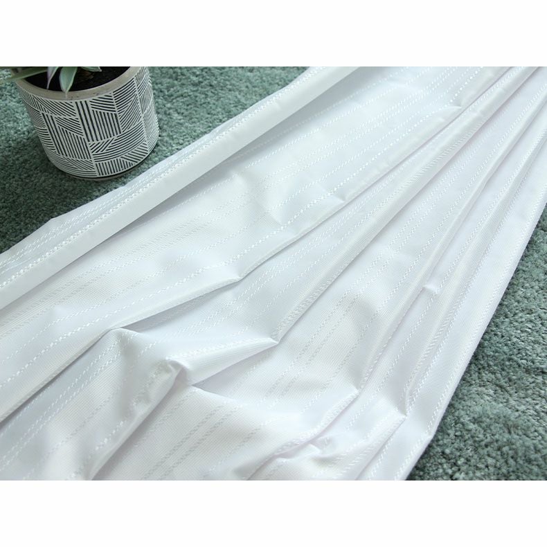 2枚入り 遮熱 遮像 2枚入り レースカーテン ダブル