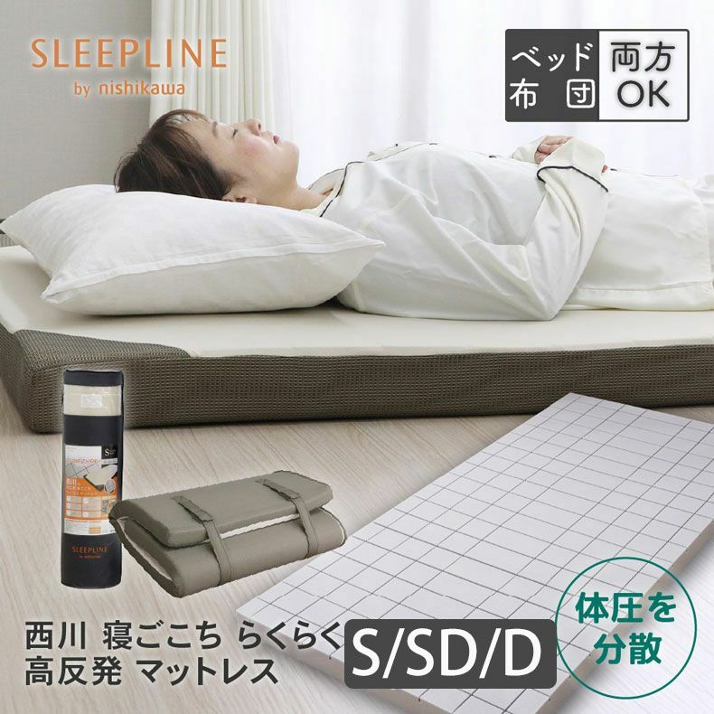 通販限定】西川高反発マットレス