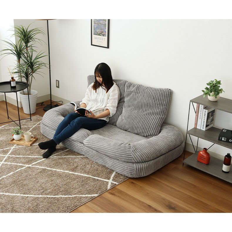 1人掛け 3WAY座椅子 コクーン