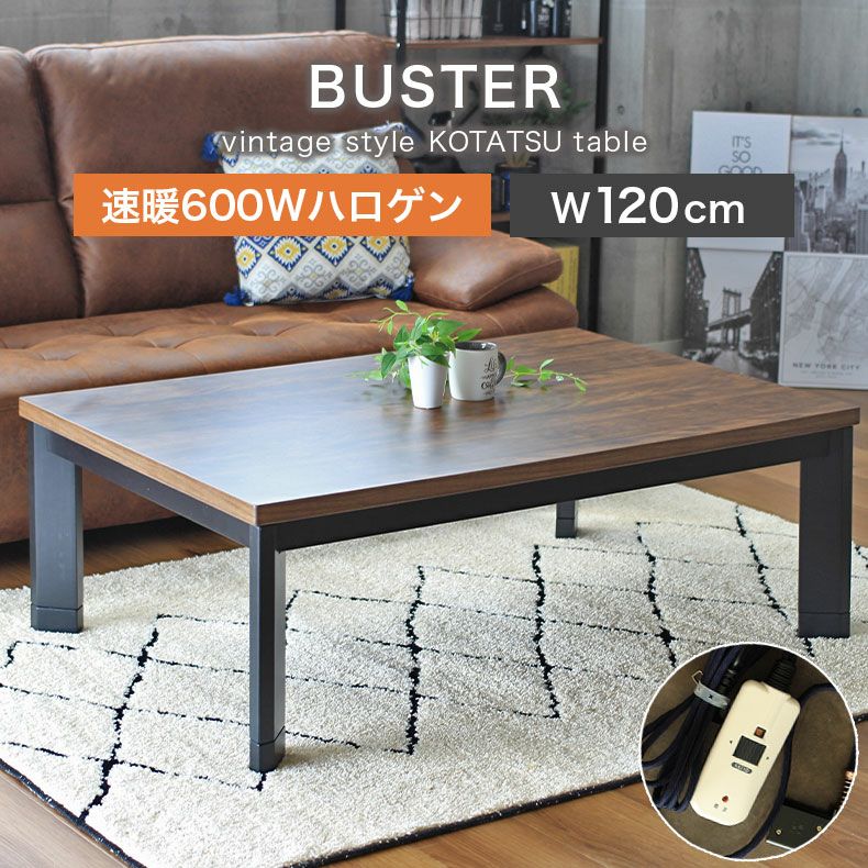 3から4人用 幅120cm こたつ バスター