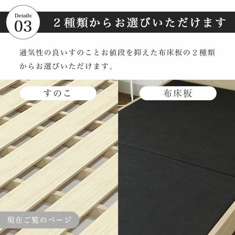 ベッドボード　2個 ベッド MIチョイス2 すのこ床板&ステーション ベリング