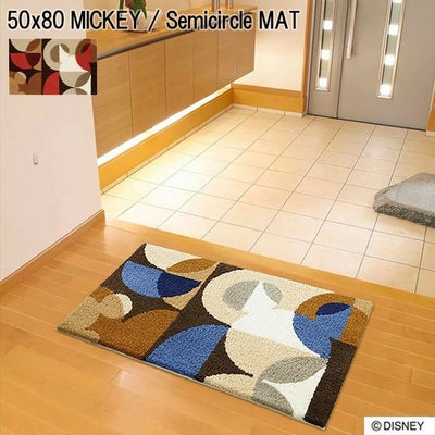 MICKEY / Semicircle MAT ミッキー / セミサークルマット  DMM-4041のサムネイル
