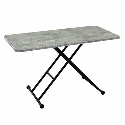 【アウトレット】 【宅配】 【天板にキズ】 幅120cm リフティングテーブル レトロ コンクリート風 sku23000243のサムネイル
