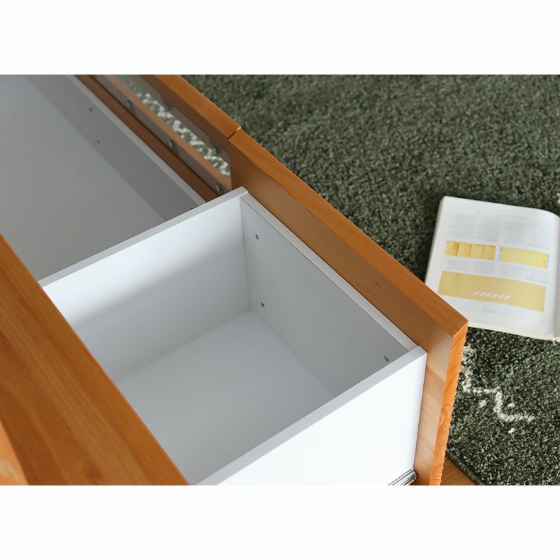 テレビボード 完成品  52V型対応 ナチュラル 天然木 スロウ 幅160cm テレビボード 完成品 テレビ台 ロータイプ ローボード