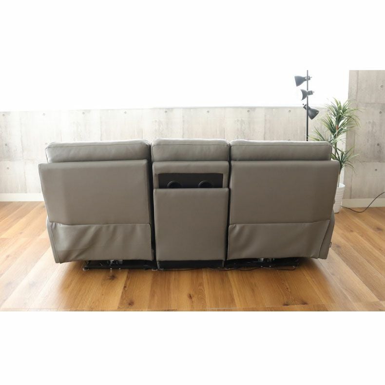 3人用 電動ソファ 本革 デューク