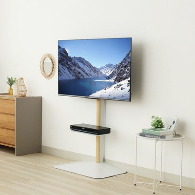 テレビスタンド エーデル（棚板付き）のサムネイル