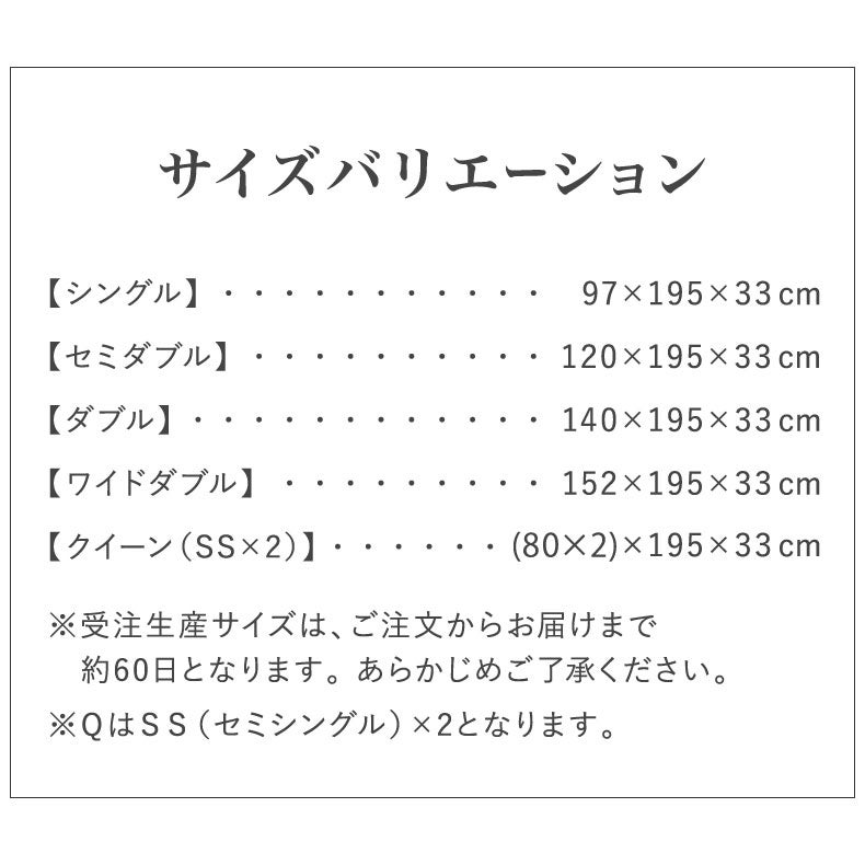 マットレス | 国産マットレス 樂の夢+++レギュラー