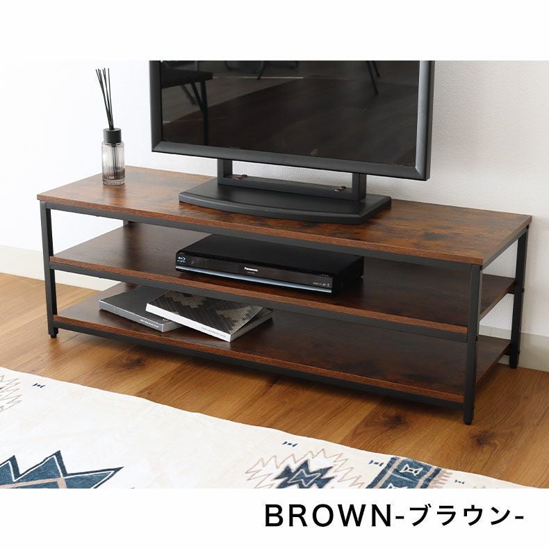 テレビ台・ロータイプ | 幅120cm テレビ台 ラフネス2