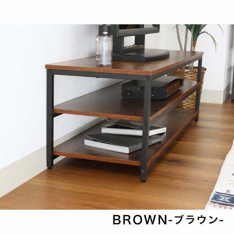 テレビ台・ロータイプ | 幅120cm テレビ台 ラフネス2