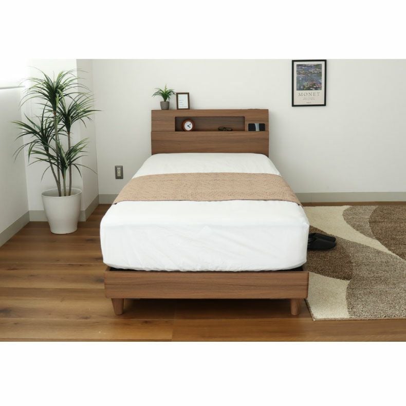 ベッドフレーム | すのこ床脚付き アンドレ