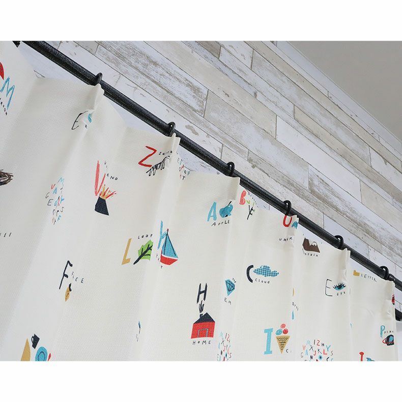 ドレープカーテン（厚地） | シンプルオーダーカーテン アルファベットズカン