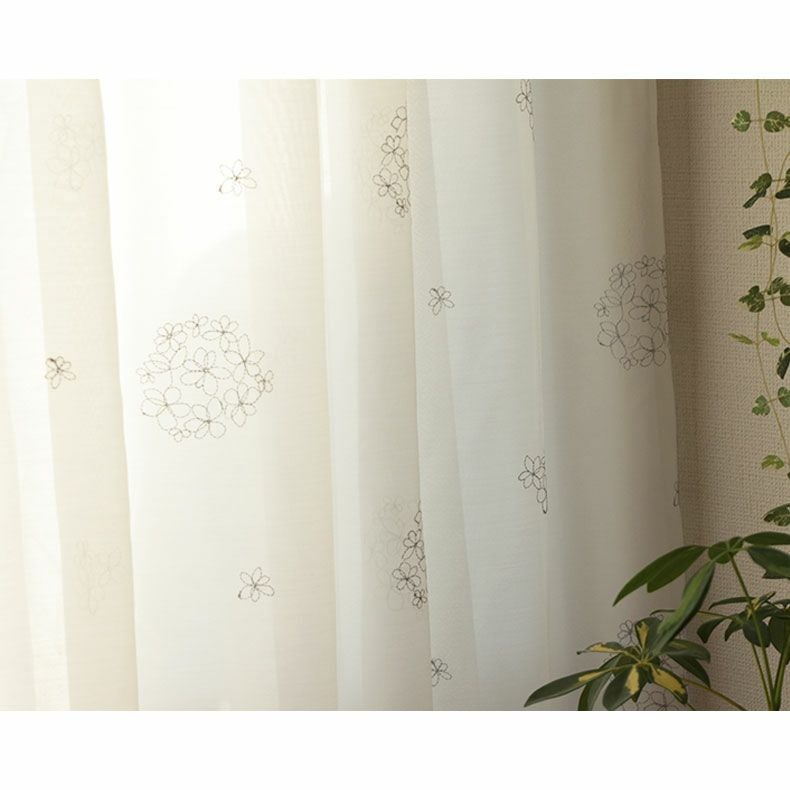 レースカーテン（薄地） | シンプルオーダーレースカーテン UN0190