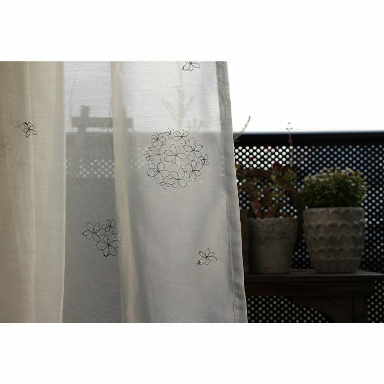 レースカーテン（薄地） | シンプルオーダーレースカーテン UN0190