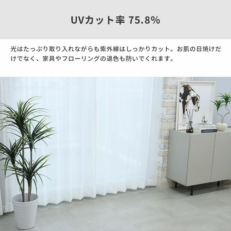 レースカーテン（薄地） | シンプルオーダーレースカーテン リップ