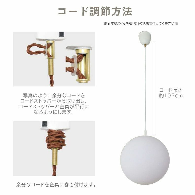 シーリングライト | 1灯ペンダントライト ブラン