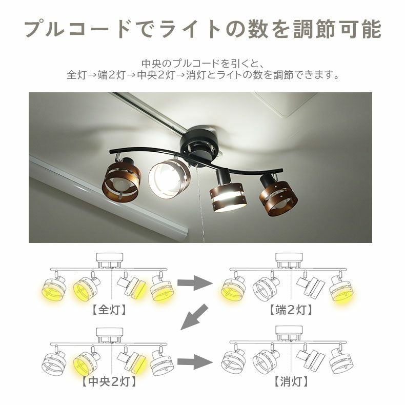 シーリングライト | 4灯ペンダントライト ファミーユ