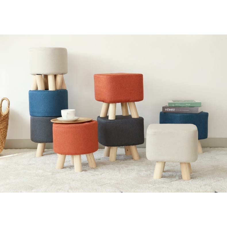 リビングスツール | 脚付きスツール レポ