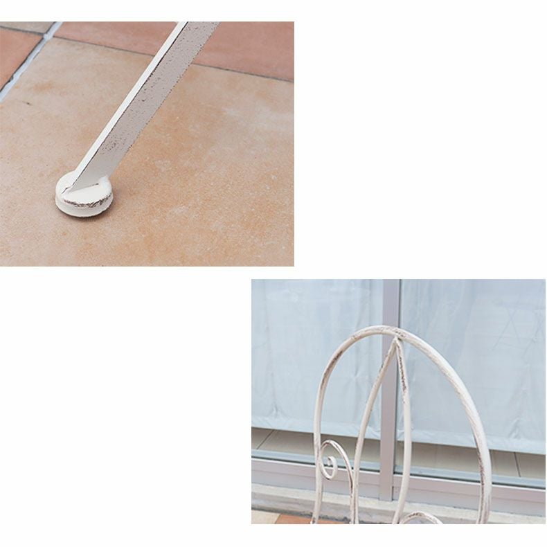 ガーデンファニチャー | ガーデンチェア ミルキー2点セット