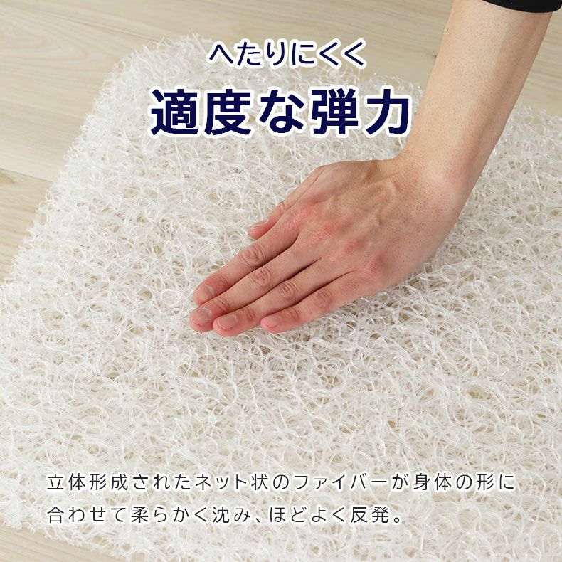 シートクッション | 40角 ダブルサポートファイバークッション エアロ